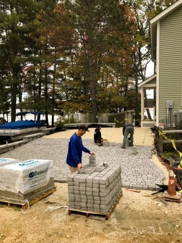 Paver Driveway - Wolfeboro landscaping driveway